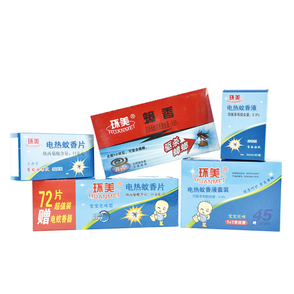 環(huán)美-蟑香、電熱蚊香液、電熱蚊香片